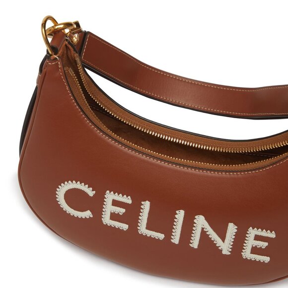 NWOT CELINE Medium Ava Strap in Smooth Calfskin with Embroidery - Picture 5 of 13